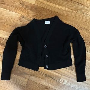 Wilfred Cropped / Ribbed Cardigan